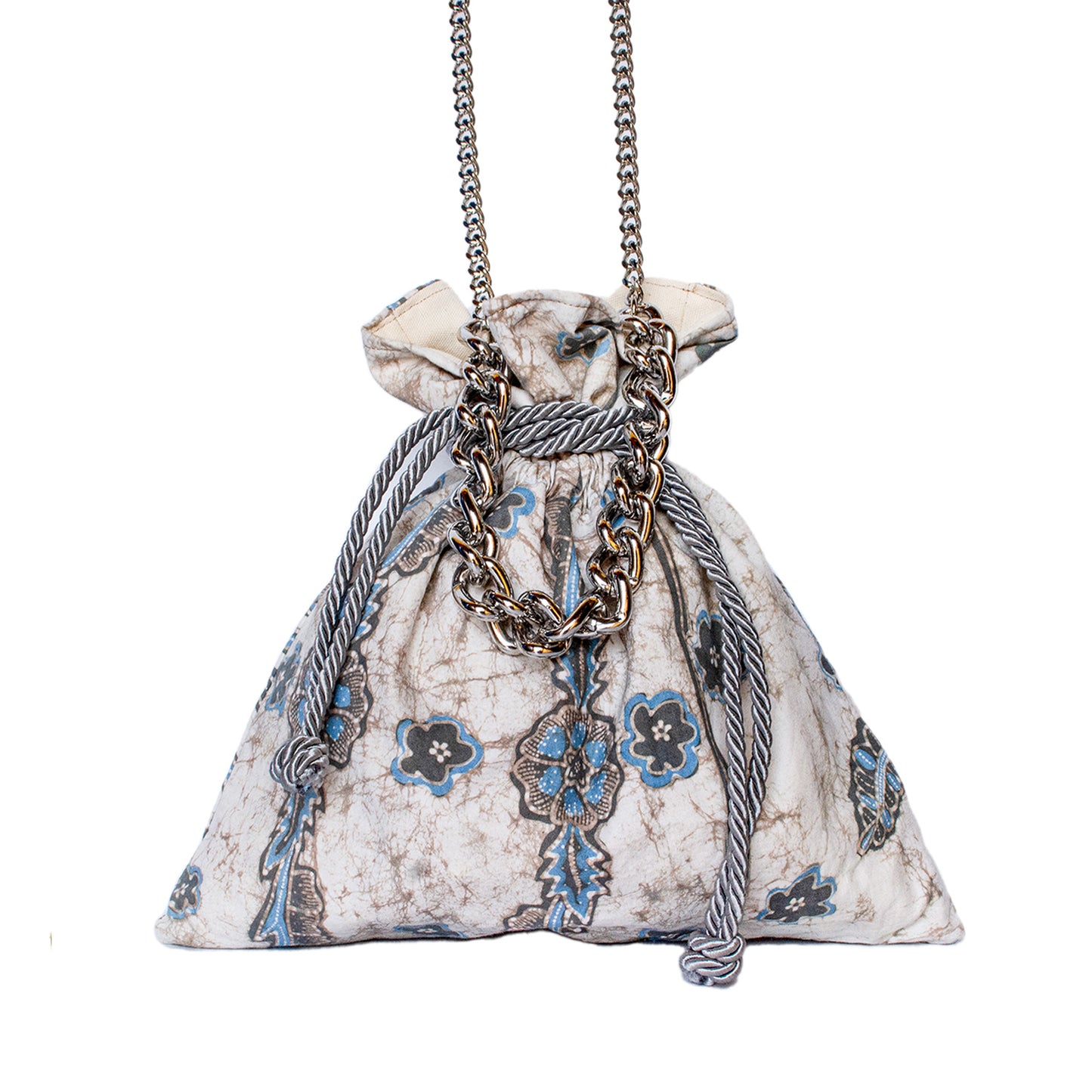 LAVINIA™ • Bolso Artesanal Batik Balinés Algodón Pintado a Mano | Accesorios de Autor