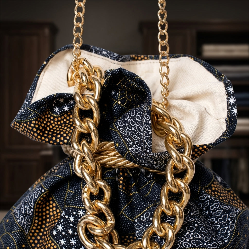 NICOLETTA™ • Bolso Tote Arte Aborigen Australiano Algodón | Accesorios de Autor
