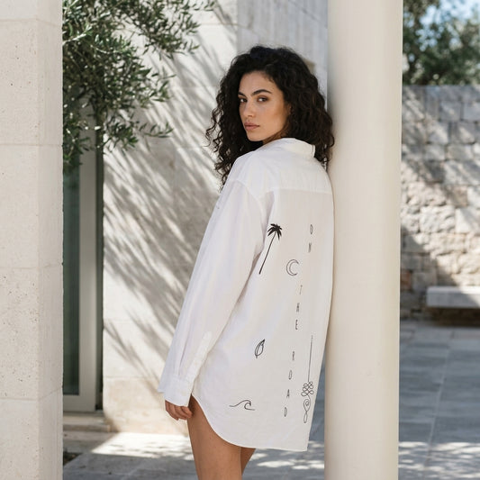 ANNETTA™ • Camisa de Viaje Oversize