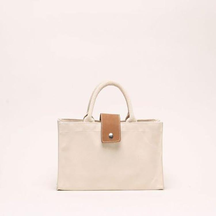 CARLOTTA™ • Bolsa de Vino Canvas Natural | Accesorios de Autor