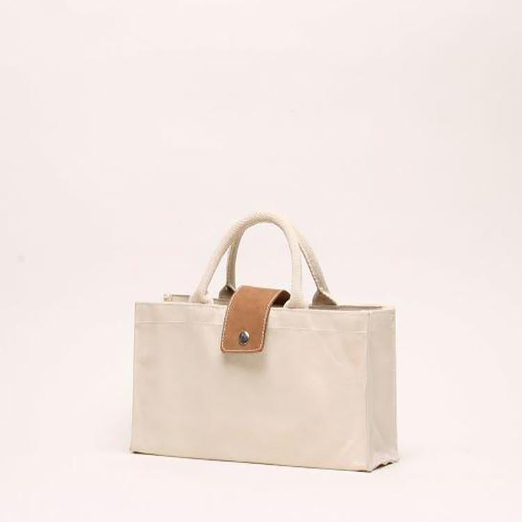 CARLOTTA™ • Bolsa de Vino Canvas Natural | Accesorios de Autor