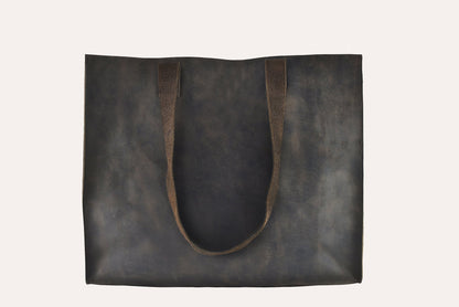 XENIA™ • Bolso Tote Piel Top Grain Acabado Moca Vintage | Accesorios de Autor