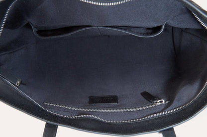 UMBERTA™ • Bolso Tote Mediano Piel Genuina Cremallera Superior | Accesorios de Autor