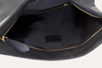 EMILIA™ • Mochila Convertible Piel Genuina Pebble Asas Ajustables | Accesorios de Autor