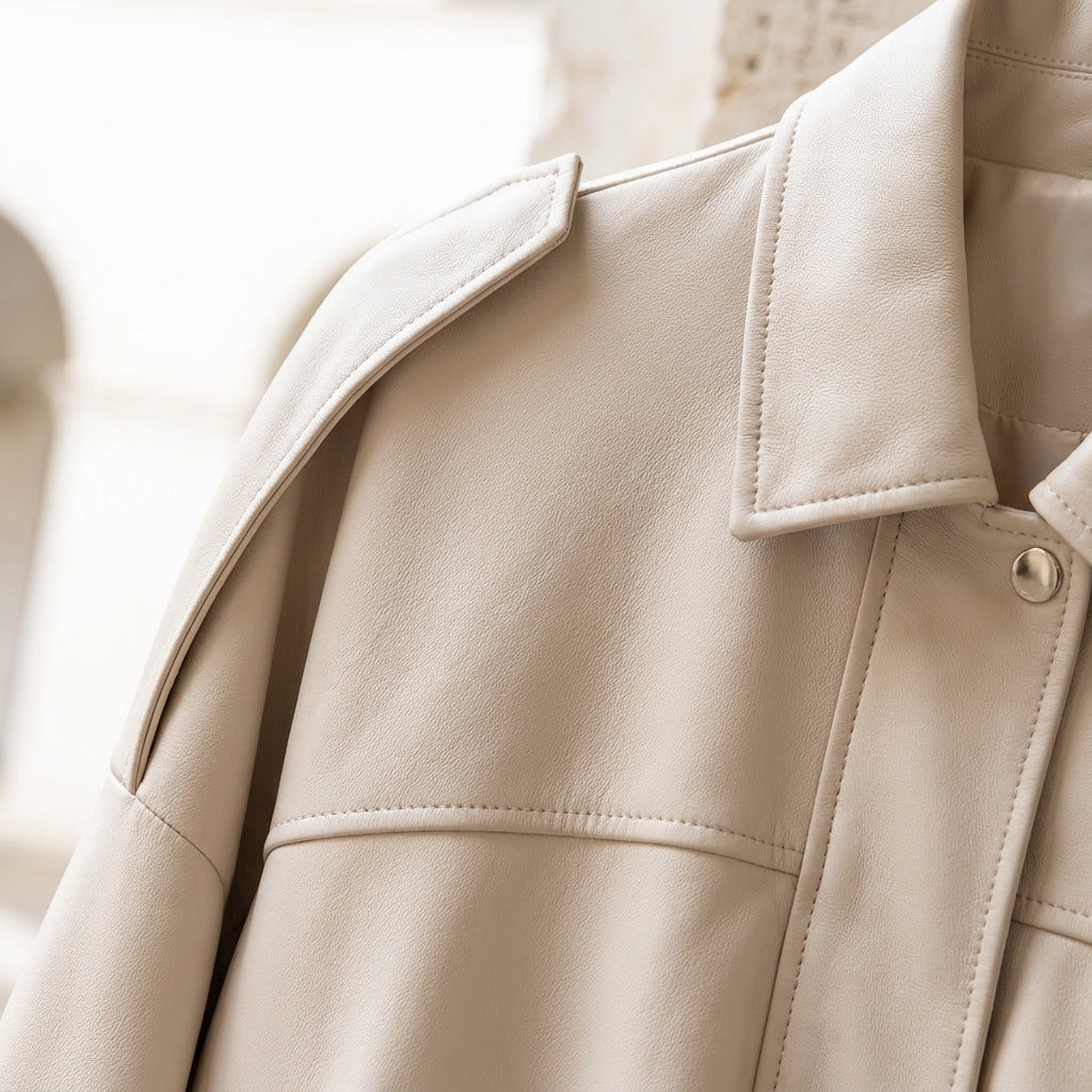 MADDALENA™ • Abrigo Largo Efecto Ante Oversize